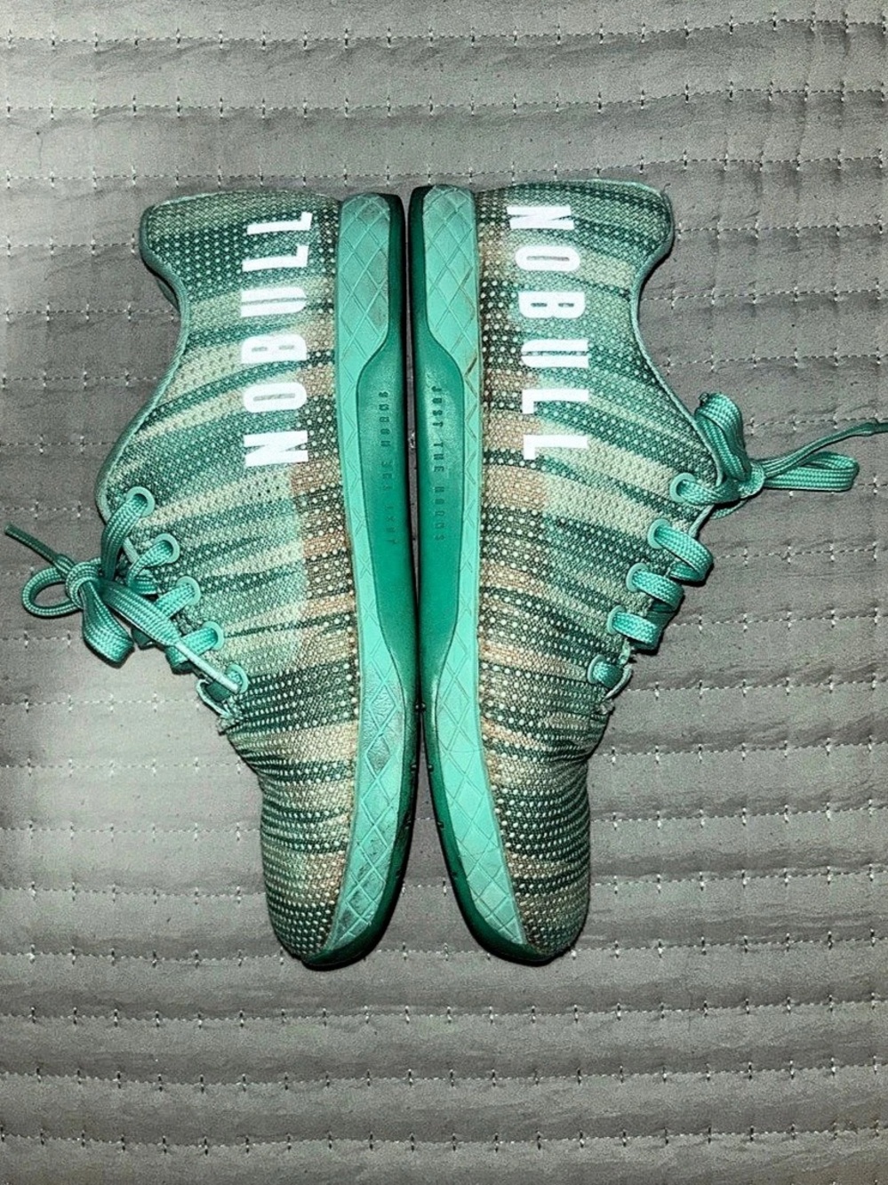 NOBULL Outwork Cross-Training Shoe - Mint Burst - W7.5/M6